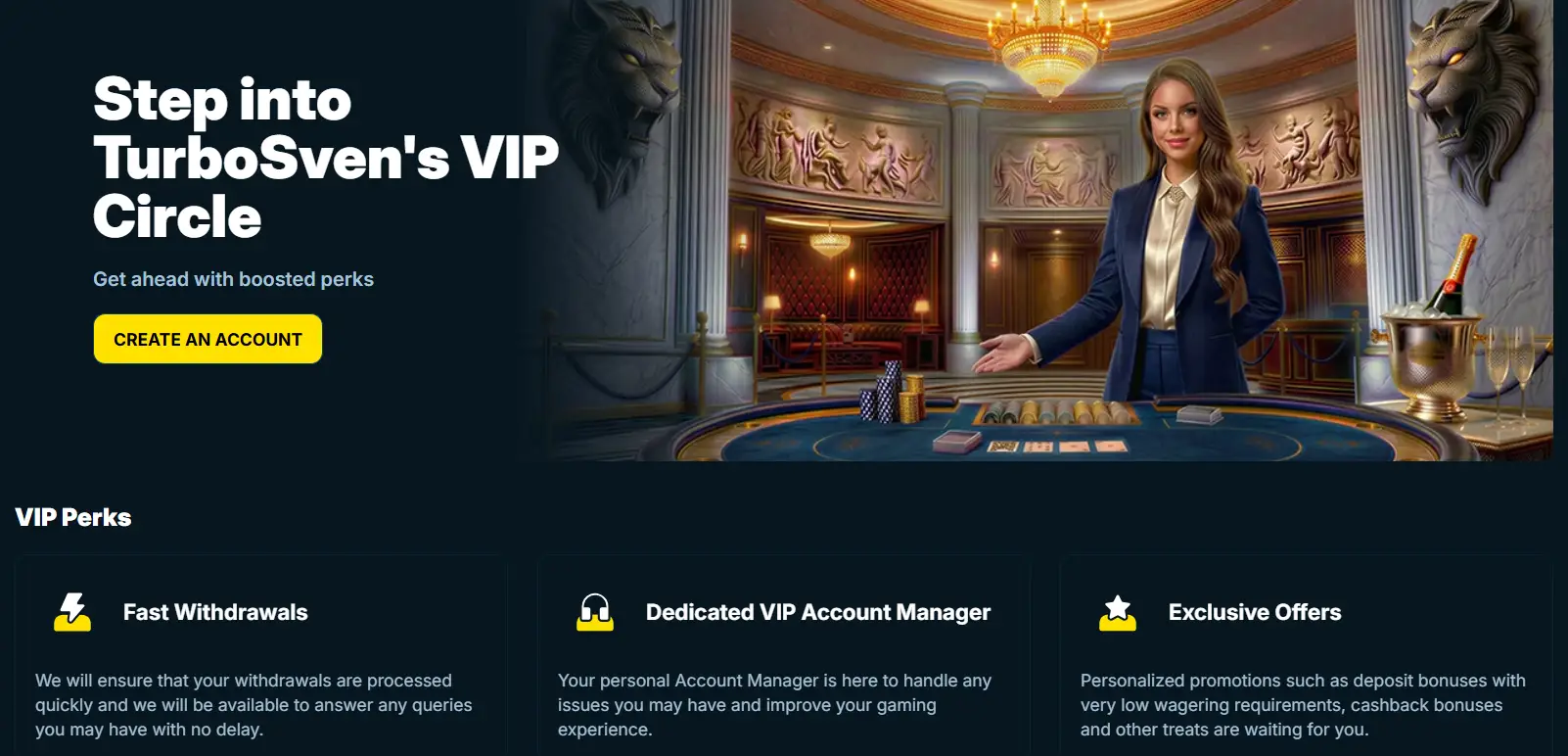 turbosven casino vip